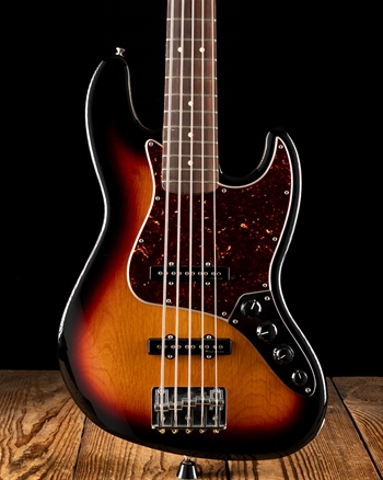 Fender Deluxe Active Jazz Bass V - Brown Sunburst *USED*