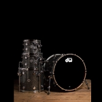 DW Collector's Series 4-Piece Maple/Mahogany Drum Set - Black Galaxy