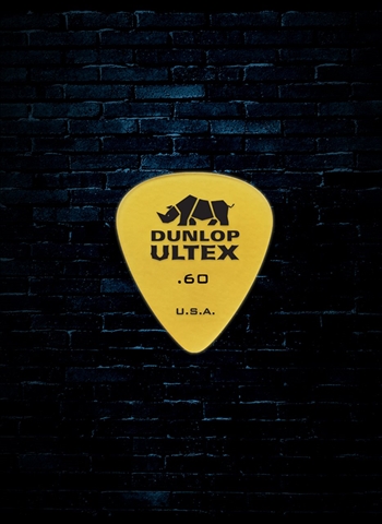Dunlop .60mm Ultex Standard Guitar Pick (6 Pack)