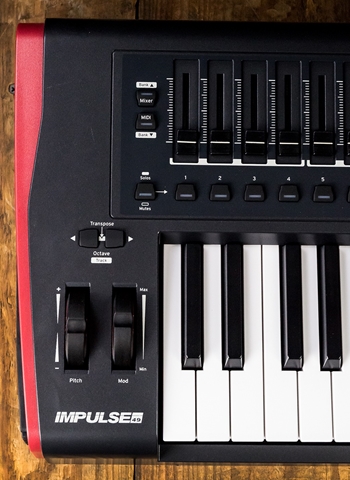 Novation Impulse 49-Key MIDI Controller
