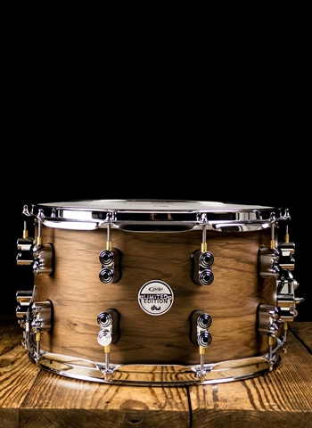 DW PDSN0814MWNS - 8"x14" Limited Edition Maple/Walnut Snare Drum