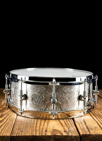 HHG 5"x14" Engraved Steel Snare Drum