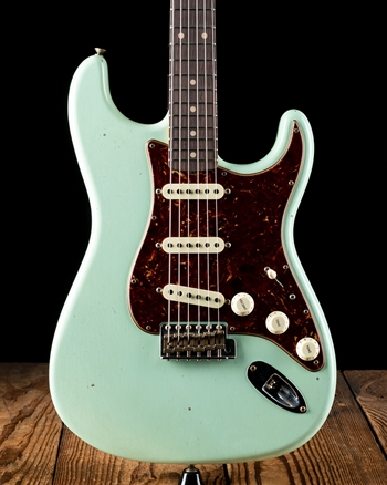 Fender Custom Shop 60s Journeyman Stratocaster - Faded Aged Surf Green