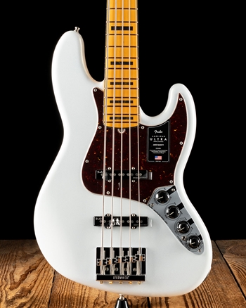 Fender American Ultra Jazz Bass V - Arctic Pearl