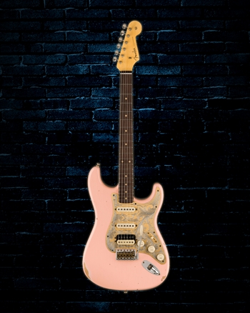 Fender Custom Shop Limited Edition Tyler Bryant "Pinky" Stratocaster Relic - Aged Shell Pink