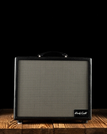 3rd Power Compact 1x12" Guitar Cabinet - Black Tolex/Vertical Silver Grill