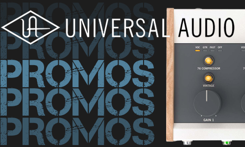 Current Universal Audio Promotions
