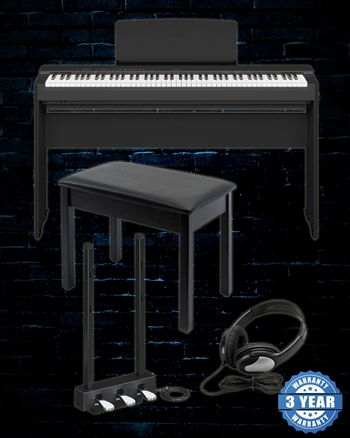 Yamaha P-225 88-Key Digital Piano Package Deal B