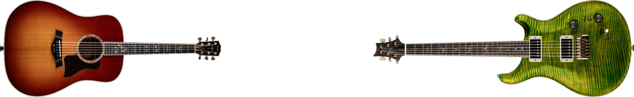 acoustic vs. electric guitars