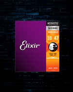Elixir 11002 Nanoweb 80/20 Bronze Acoustic Strings - Extra Light (10-47)