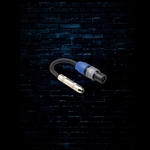 Hosa GSK-116 - 1/4" TS to Neutrik speakON 6" Speaker Adaptor
