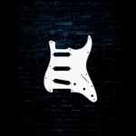 Fender Standard Stratocaster Pickguard - White