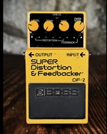 BOSS DF-2 Super Distortion and Feedbacker Pedal *USED*