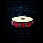 Meinl TAH2BK-R-TF Touring Synthetic Head 2-Row Wood Tambourine