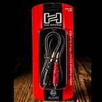 Hosa CMR-206 - 6' 3.5mm TRS to Dual RCA Stereo Breakout Cable | NStuffmusic.com
