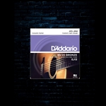 D'Addario EJ13 80/20 Bronze Acoustic Strings - Custom Light (11-52)