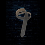 Levys MS12-BLK - 2" Suede Strap - Black