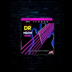 DR NPE-9 K3 NEON Pink Electric Strings - Light (09-42)