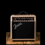 Fender Acoustasonic 15 - 15 Watt 1x6" Acoustic Guitar Combo - Wheat