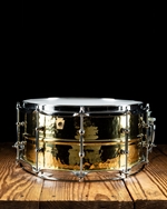 Ludwig LB422BKT - 6.5"x14" Hammered Brass Snare