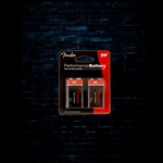 Fender Performance 9V Battery 2-Pack
