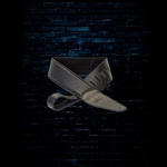 DR 500BK Glove Leather Guitar Strap - Black