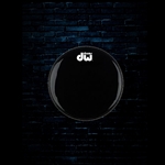 DW DRDHGB22K - 22" Gloss Bass Drumhead - Black