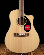 Fender CD-60SCE Dreadnought 12-String - Natural