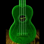 Kala KA-SWF-GN Soprano Waterman Ukulele - Fluorescent Sour Apple Green