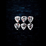 Clayton Tatto Johnny Rock Chicks Guitar Picks (12 Pack) - Medium