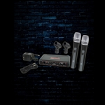 Galaxy Audio EDX Dual Channel Wireless Microphone System (Code D)