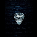 Taylor 1.5mm Premium DarkTone 351 Thermex Ultra Guitar Picks (6 Pack) - Abalone