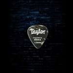 Taylor 1.0mm Premium DarkTone 351 Thermex Ultra Guitar Picks (6 Pack) - Black Onyx