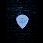 Gravity 2mm 003 Shape Mini Guitar Pick - Blue