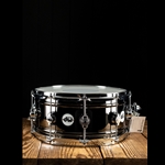 DW 6.5"x14" Design Series Snare Drum - Black Nickel Over Brass