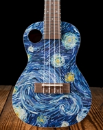 Amahi UKC-3DA4 Masterpiece Concert Ukulele - Van Gogh Starry Night