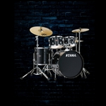 Tama IE52C Imperialstar Series 5-Piece Drum Set - Hairline Black