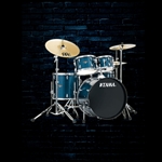 Tama IE52C Imperialstar Series 5-Piece Drum Set - Hairline Blue