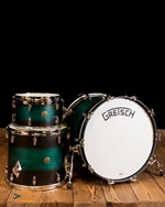 Gretsch Broadkaster 3-Piece Drum Set - Satin Caribbean Blue