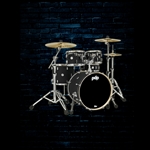PDP Concept Maple 5-Piece Bop Drum Set - Satin Black