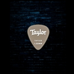 Taylor 1.25mm Premium 351 Taylex Guitar Picks (6-Pack) - Smoke Grey