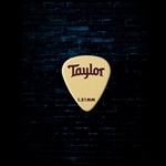 Taylor 1.21mm Premium 351 DarkTone Guitar Picks (6-Pack) - Ivoroid