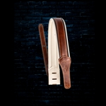 Taylor 2.5" Renaissance Leather Guitar Strap - Medium Brown