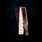 Taylor 2.5" Renaissance Leather Guitar Strap - Cordovan