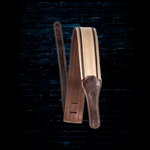 Taylor 2.5" Reflections Leather Guitar Strap - Spruce/Ebony