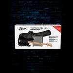 Squier Affinity Series Precision Bass PJ Starter Pack - Black