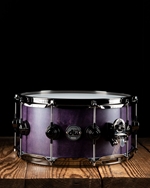 DW 6.5"x14" Collector's Series Maple Mahogany Snare - Lavender Satin Oil