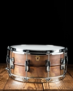 Ludwig LC663 - 6.5"x14" Raw Copper Phonic Snare Drum