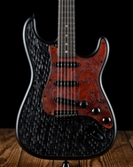 Fender Custom Shop GoT House Targaryen Strat - Dragonglass Black