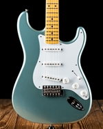 Fender Custom Shop '55 Dual-Mag Stratocaster - Aged Fire Mist Silver